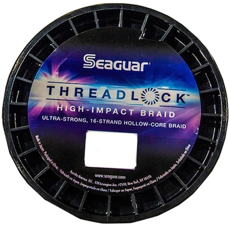Seaguar 60 lbs x 600 yds Threadlock Strong Hollow Cord White Braid 60S16W600